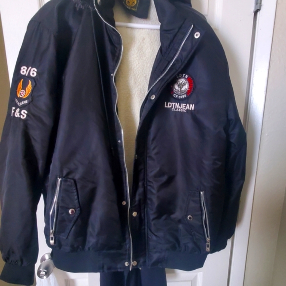 Black Bomber Jacket for Men